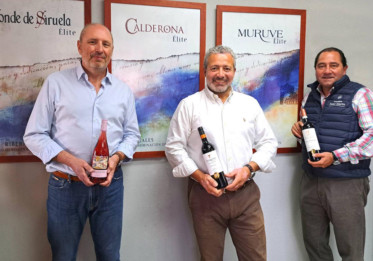 Fernando Caballero (Director General), Guillermo Pérez (Director Comercial) y José Carlos Álvarez (Director Técnico).