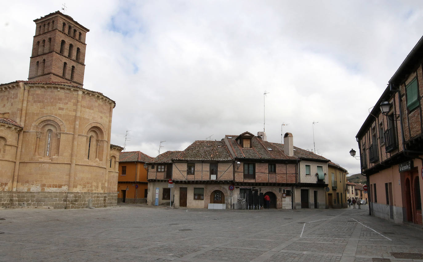 Plaza del barrio de San Lorenzo.