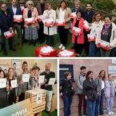 La lluvia y los debates marcan la primera jornada de campaña de los partidos