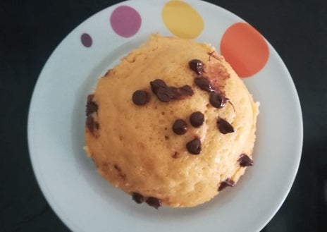 Imagen secundaria 1 - Muffins de chocolate en cinco minutos