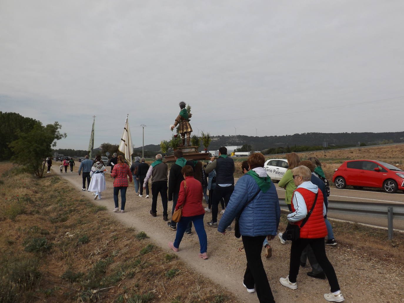 A San Isidro solo hay un camino en Dueñas