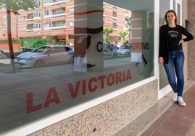 Elena Redondo, del club deportivo La Victoria.