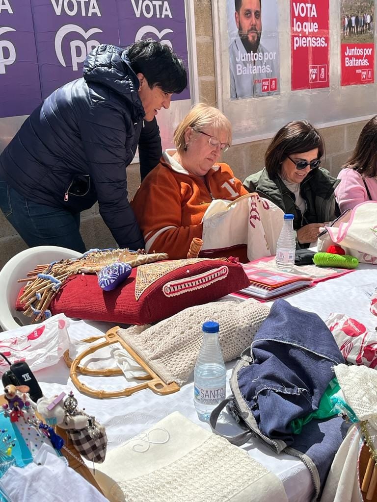 Baltanás presume de artesanía textil