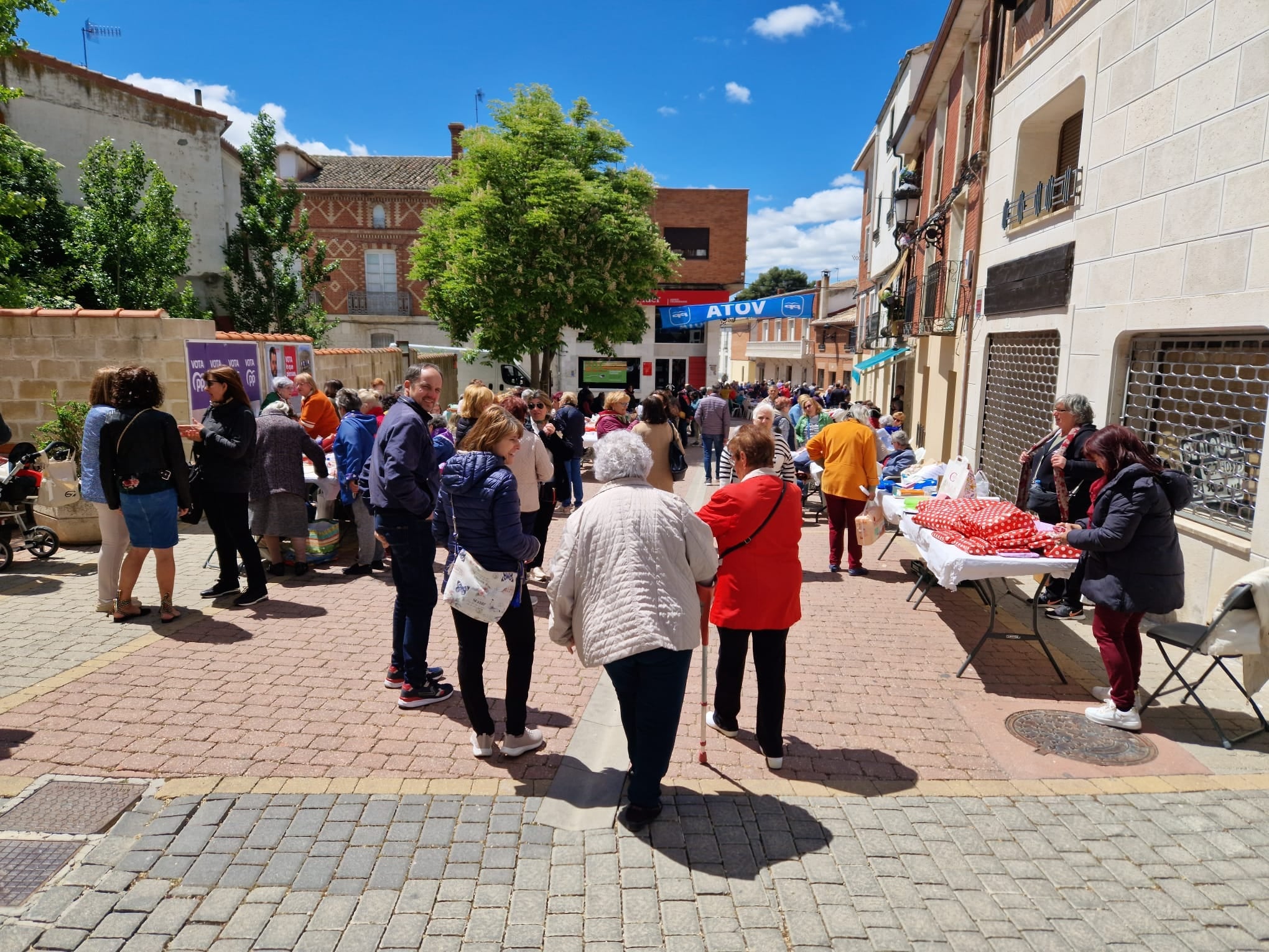 Baltanás presume de artesanía textil