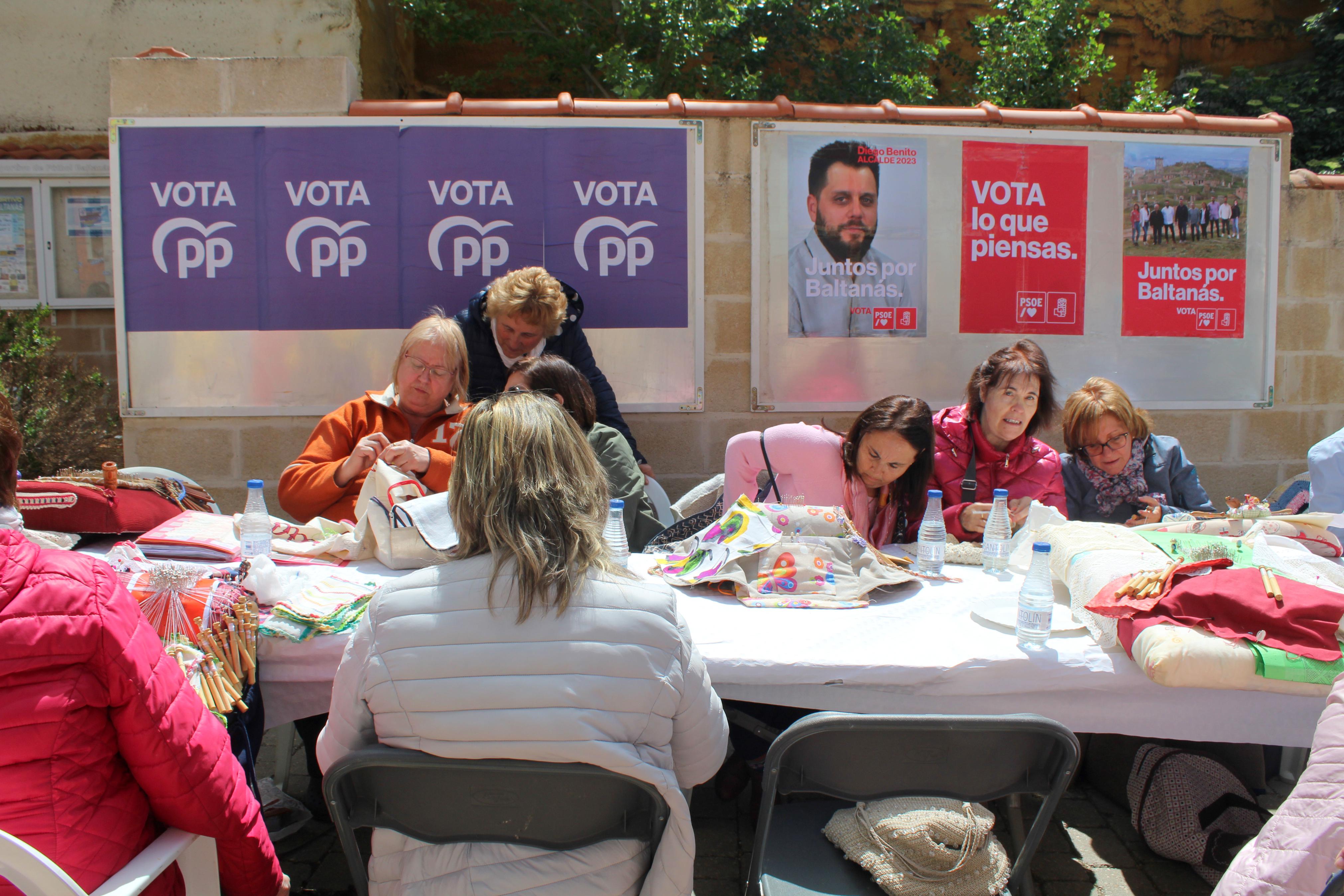 Baltanás presume de artesanía textil