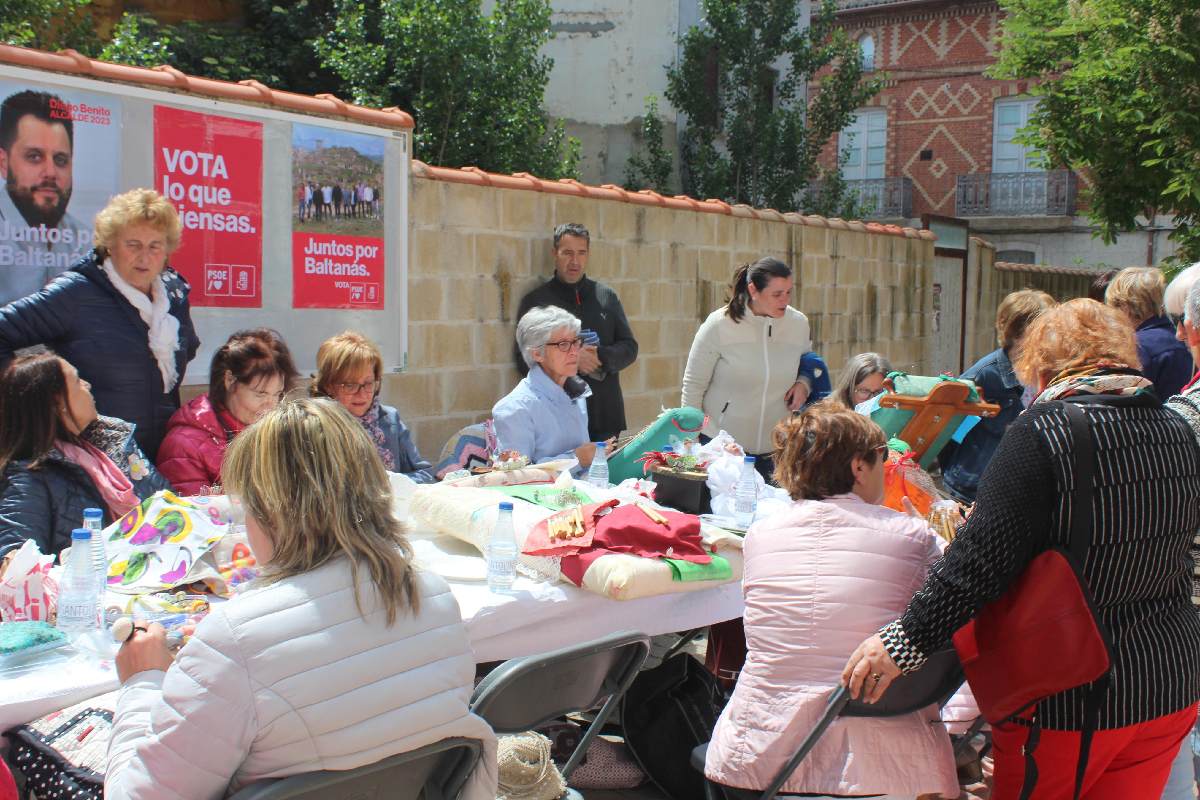 Baltanás presume de artesanía textil