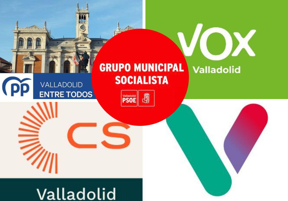 ¿Cuántos seguidores tienen los candidatos a la Alcaldía de Valladolid?