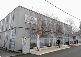 Centro de salud de aratán, en Valladolid.