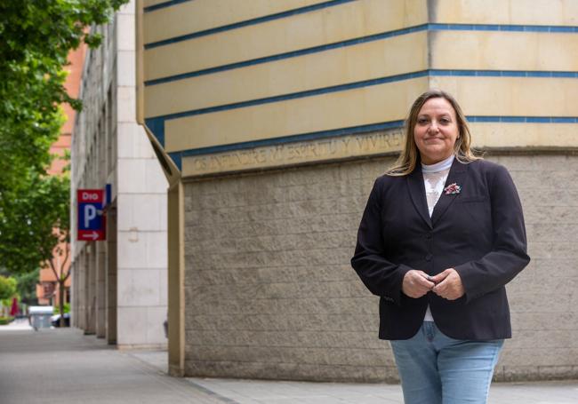 Mila Díez, de la asociación solidaria Entre todos ayudamos.