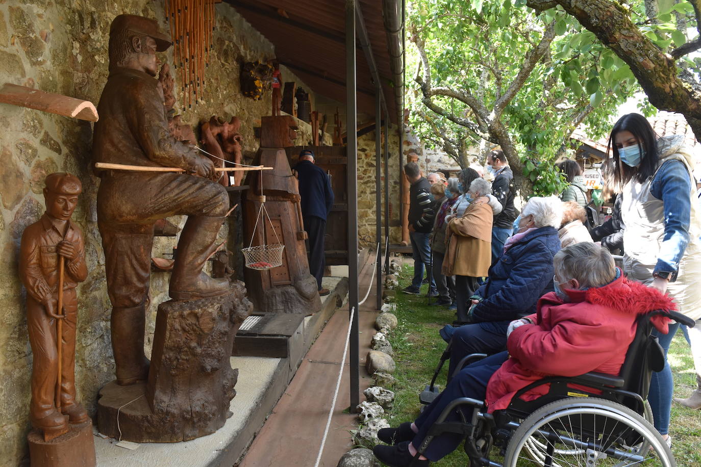 El museo de las tallas de madera de Villabellaco