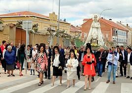 Procesión d ela Virgen del Milagro.