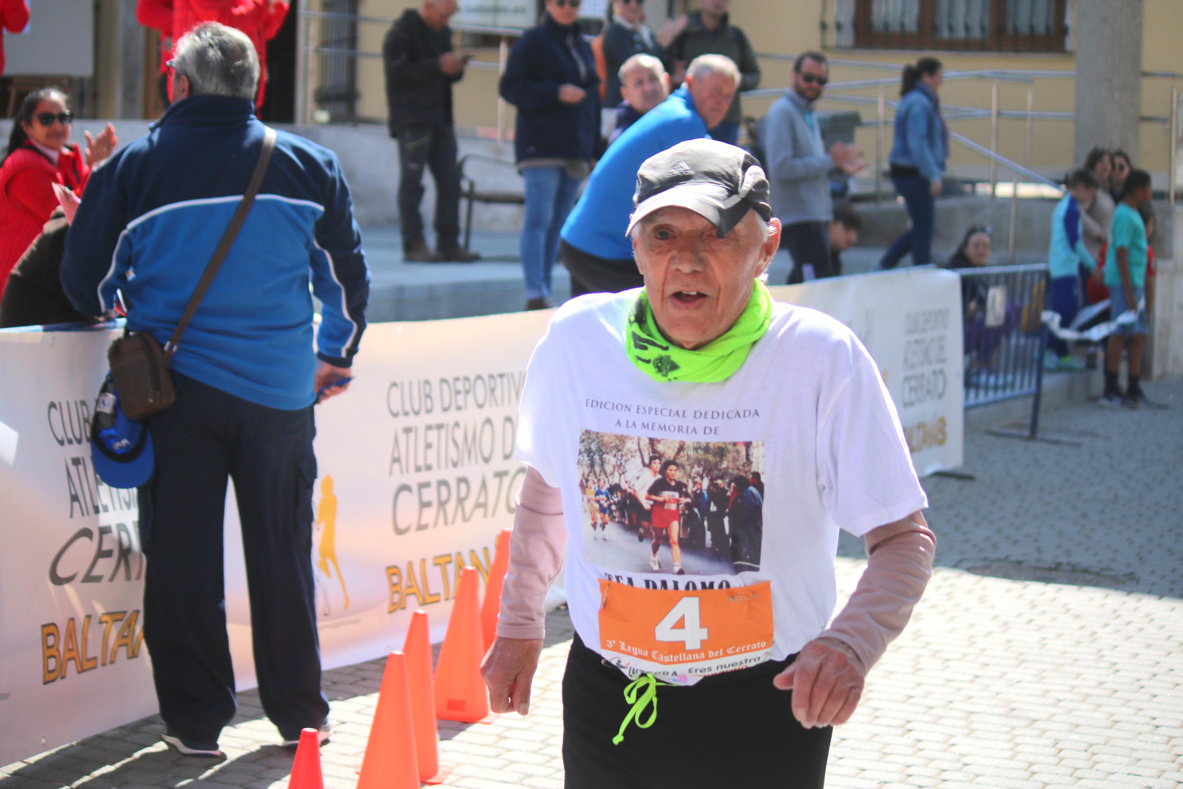 Pablo Marcos y Alicia Diago, vencedores de la IV Legua Castellana del Cerrato