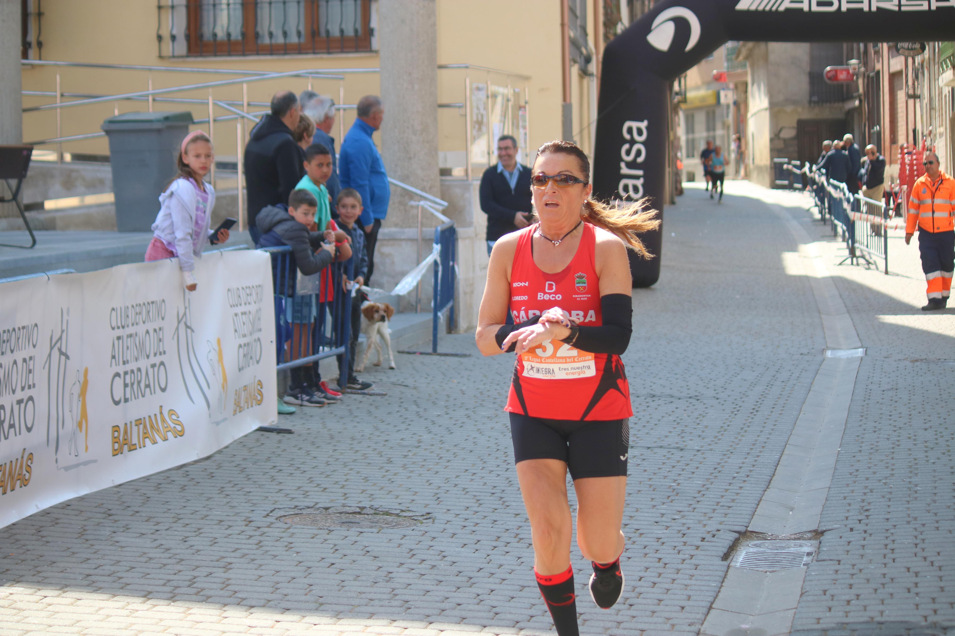 Pablo Marcos y Alicia Diago, vencedores de la IV Legua Castellana del Cerrato