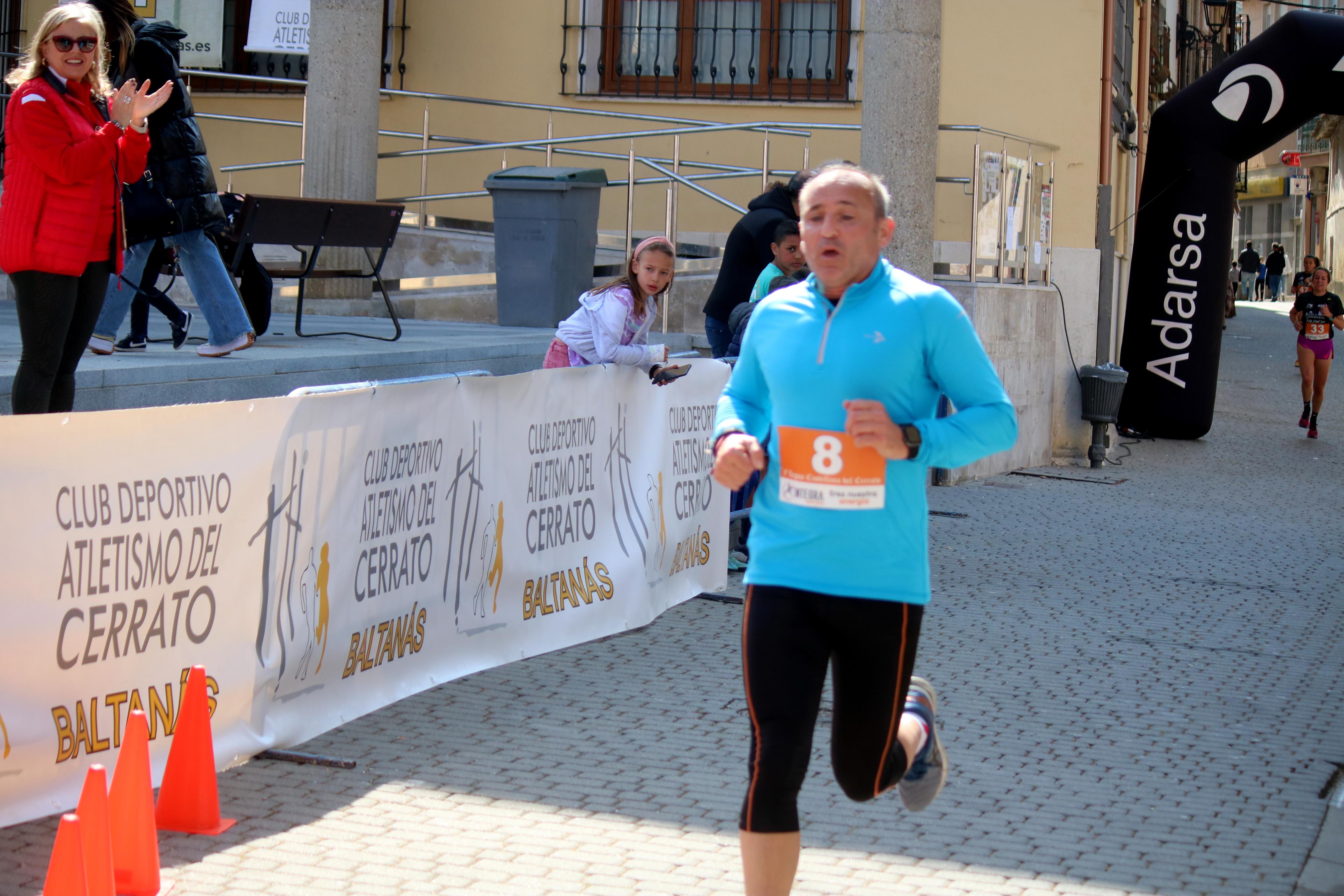 Pablo Marcos y Alicia Diago, vencedores de la IV Legua Castellana del Cerrato