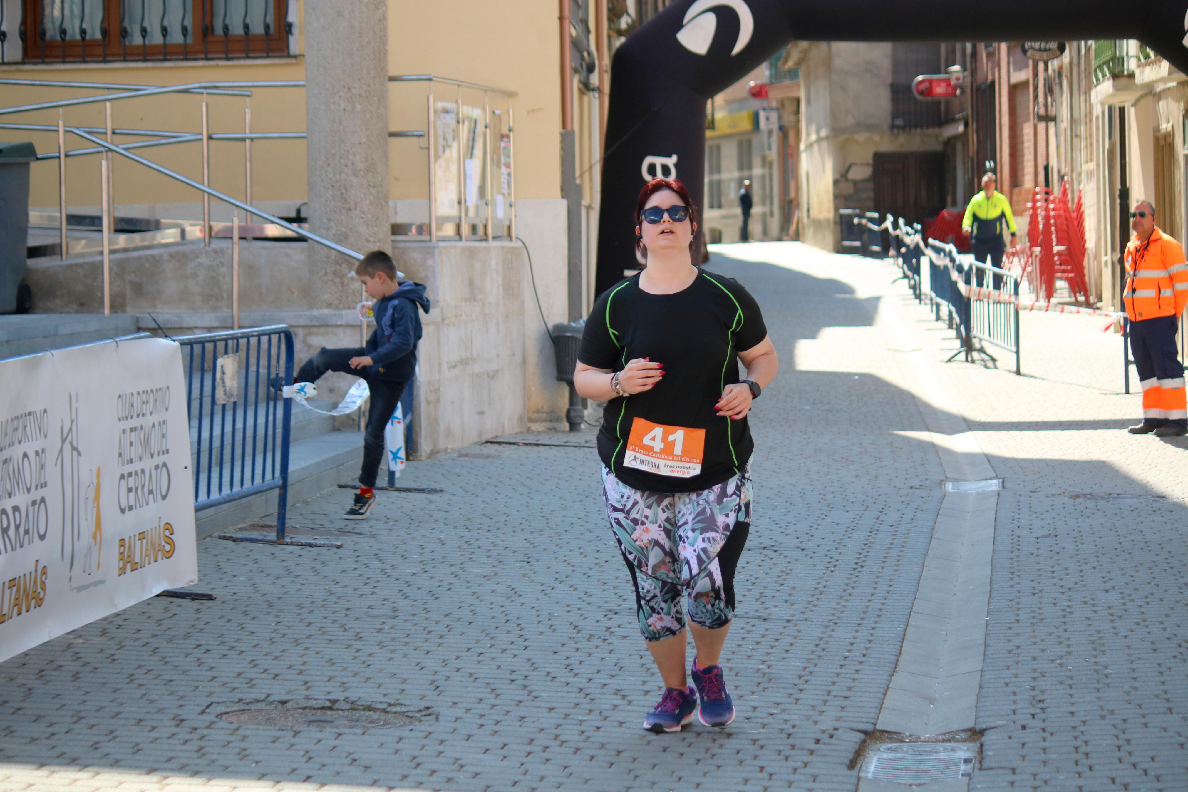 Pablo Marcos y Alicia Diago, vencedores de la IV Legua Castellana del Cerrato