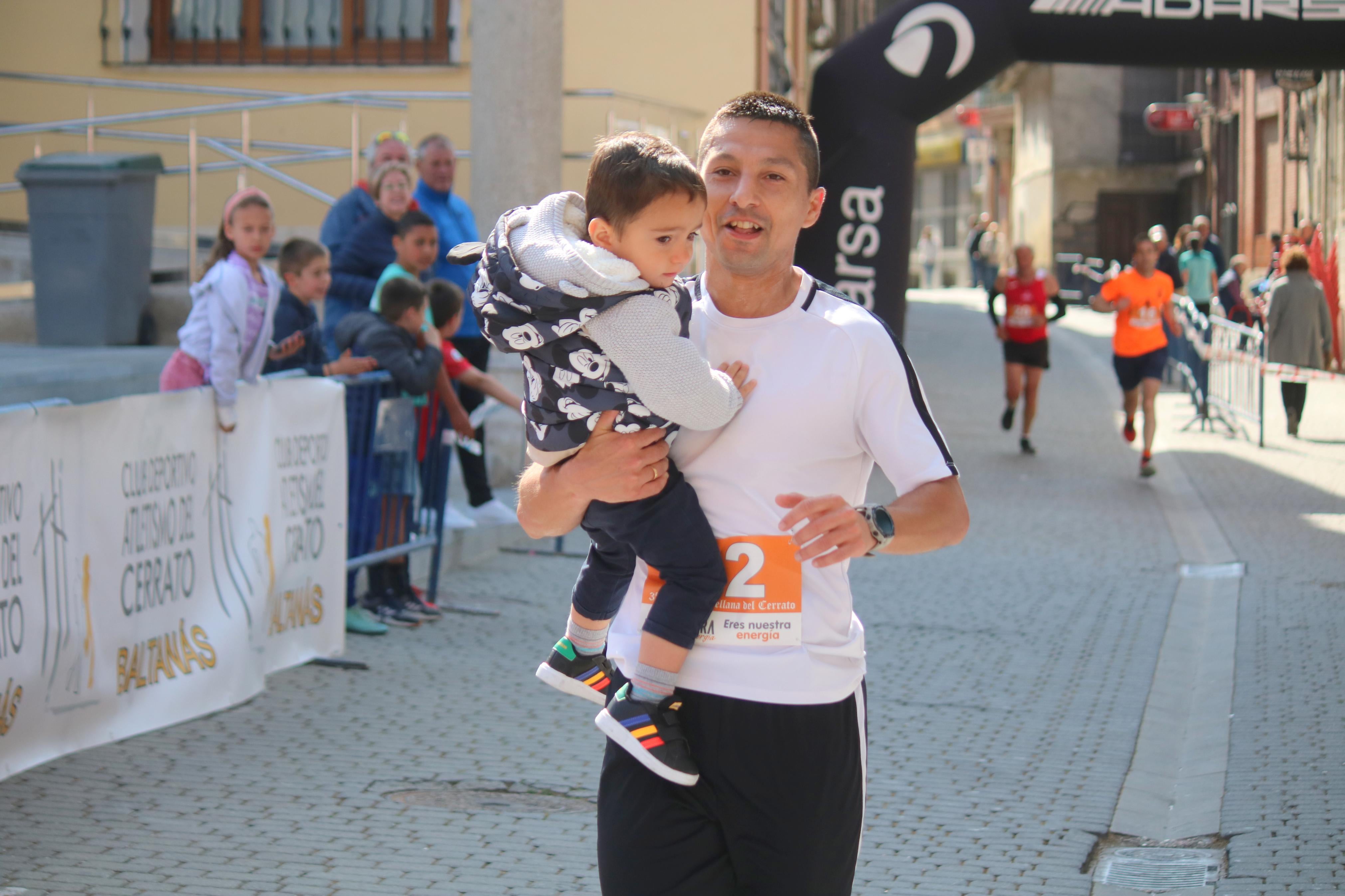 Pablo Marcos y Alicia Diago, vencedores de la IV Legua Castellana del Cerrato