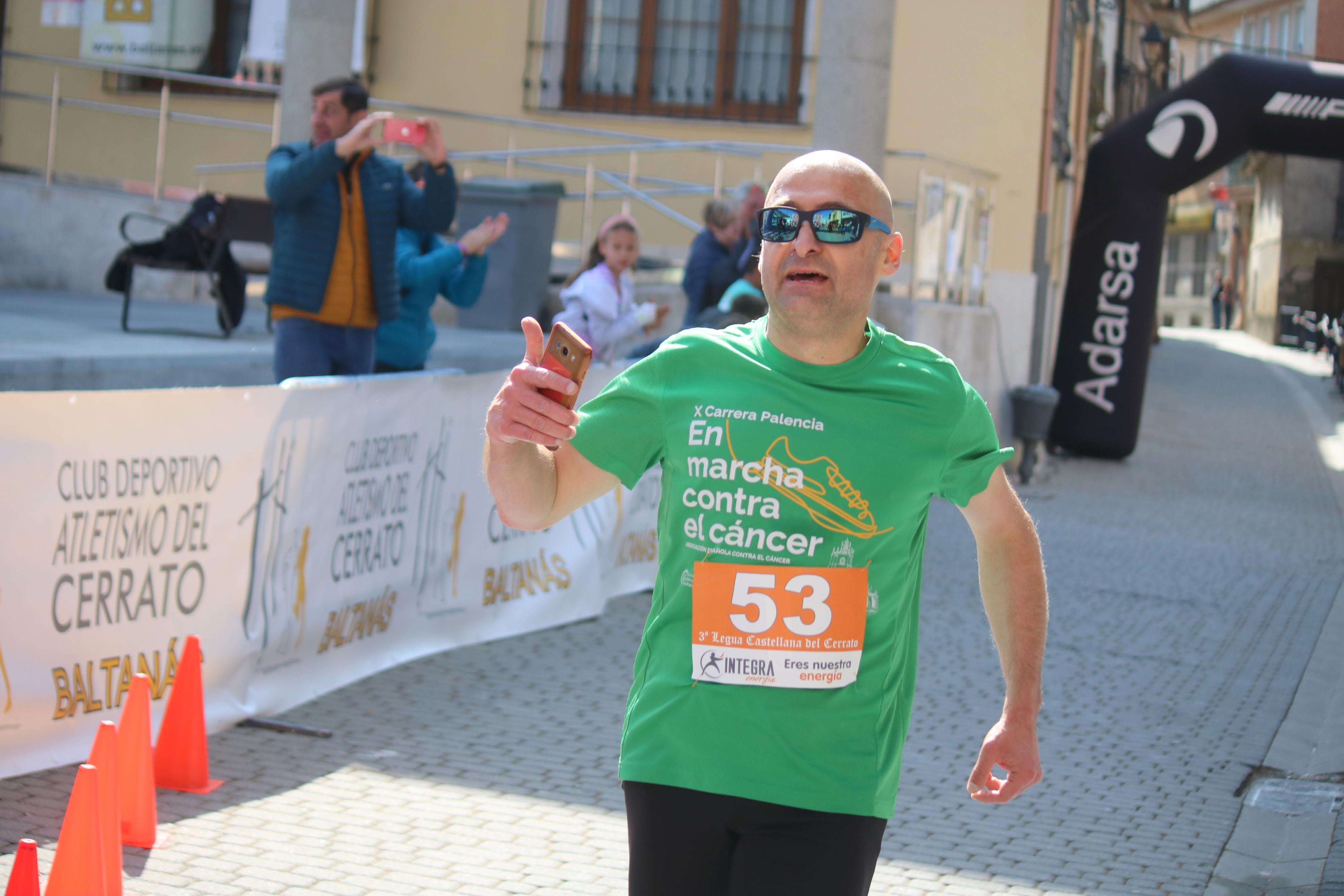 Pablo Marcos y Alicia Diago, vencedores de la IV Legua Castellana del Cerrato