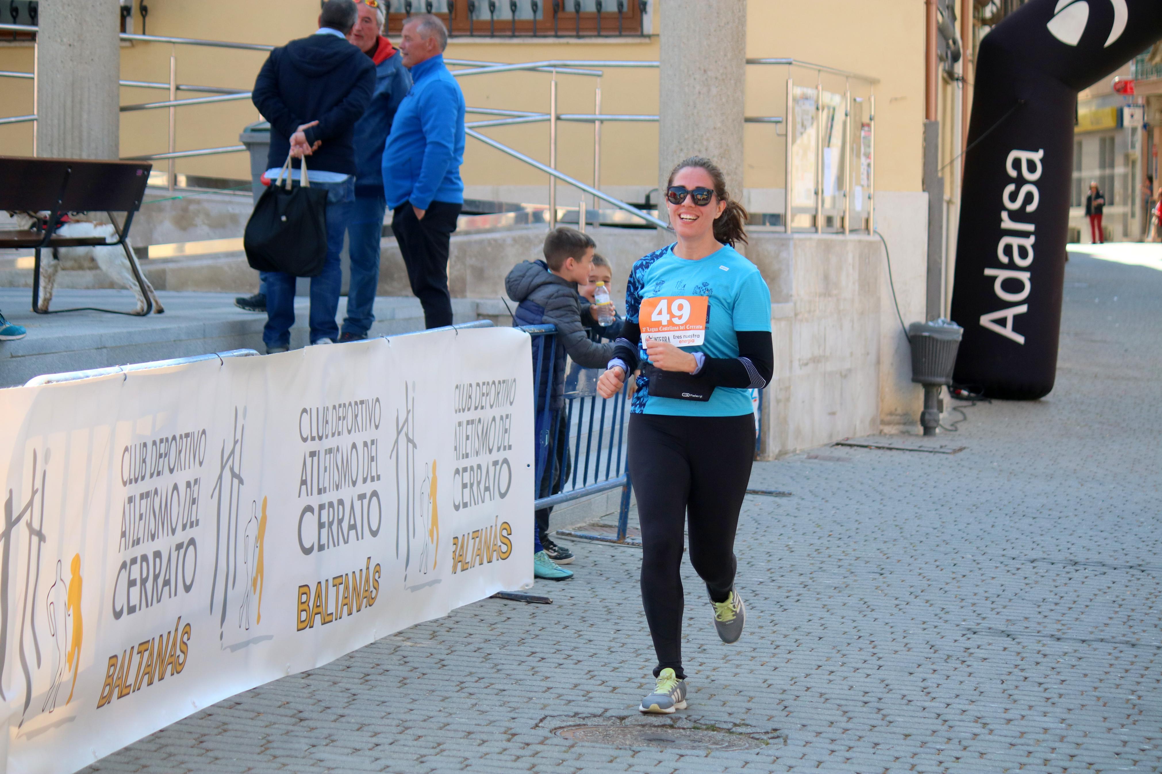 Pablo Marcos y Alicia Diago, vencedores de la IV Legua Castellana del Cerrato