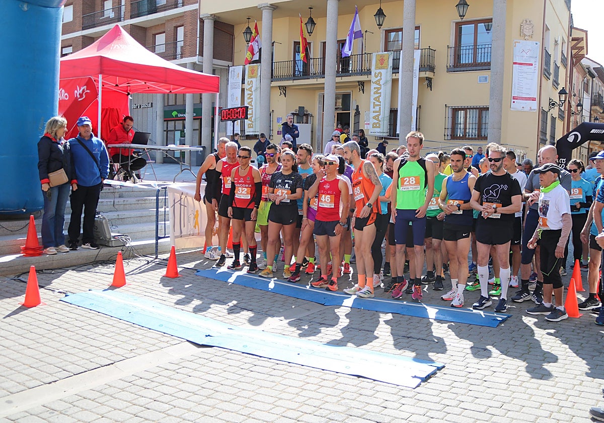 Pablo Marcos y Alicia Diago, vencedores de la IV Legua Castellana del Cerrato