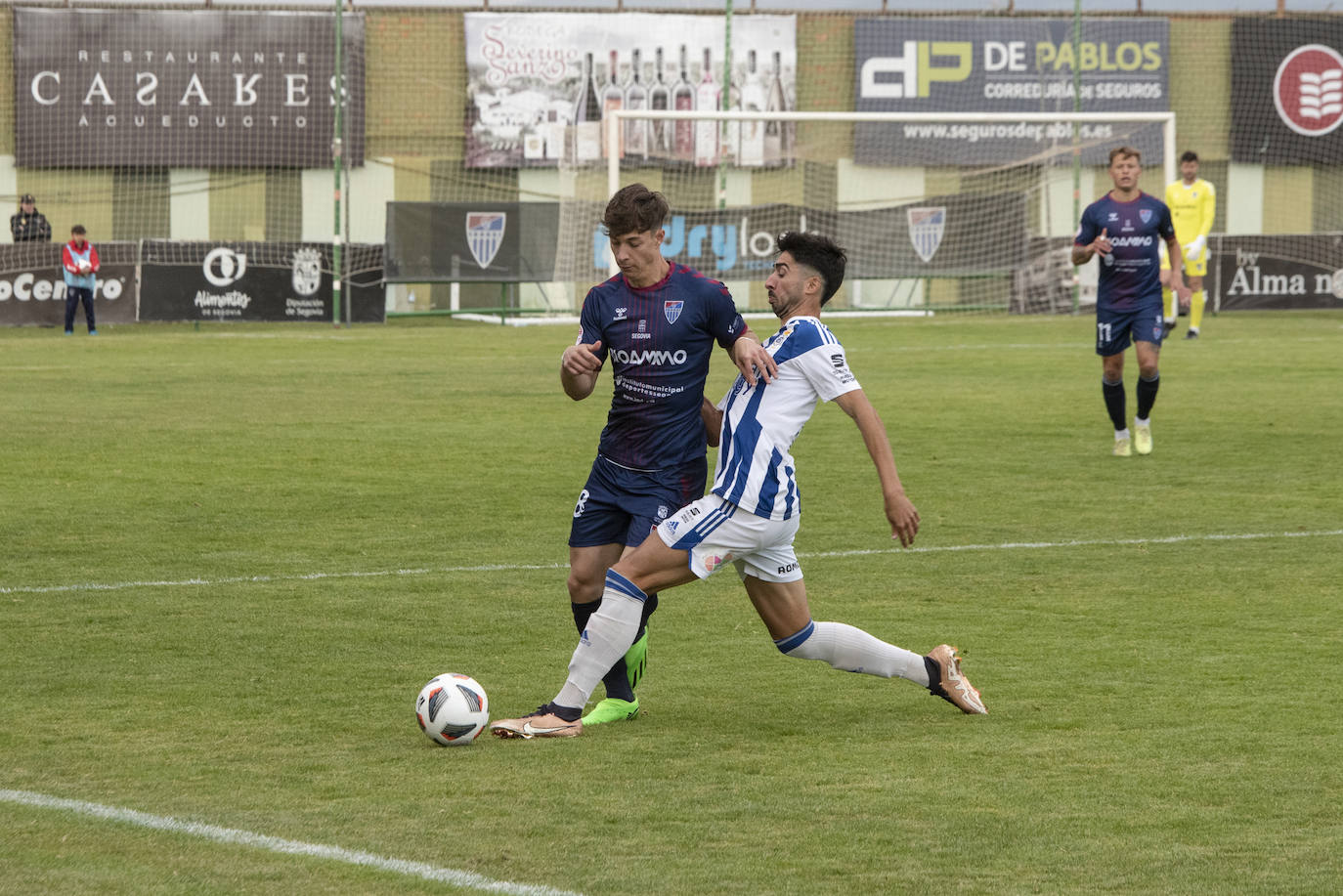 Empate sin goles entre Segoviana y Recreativo