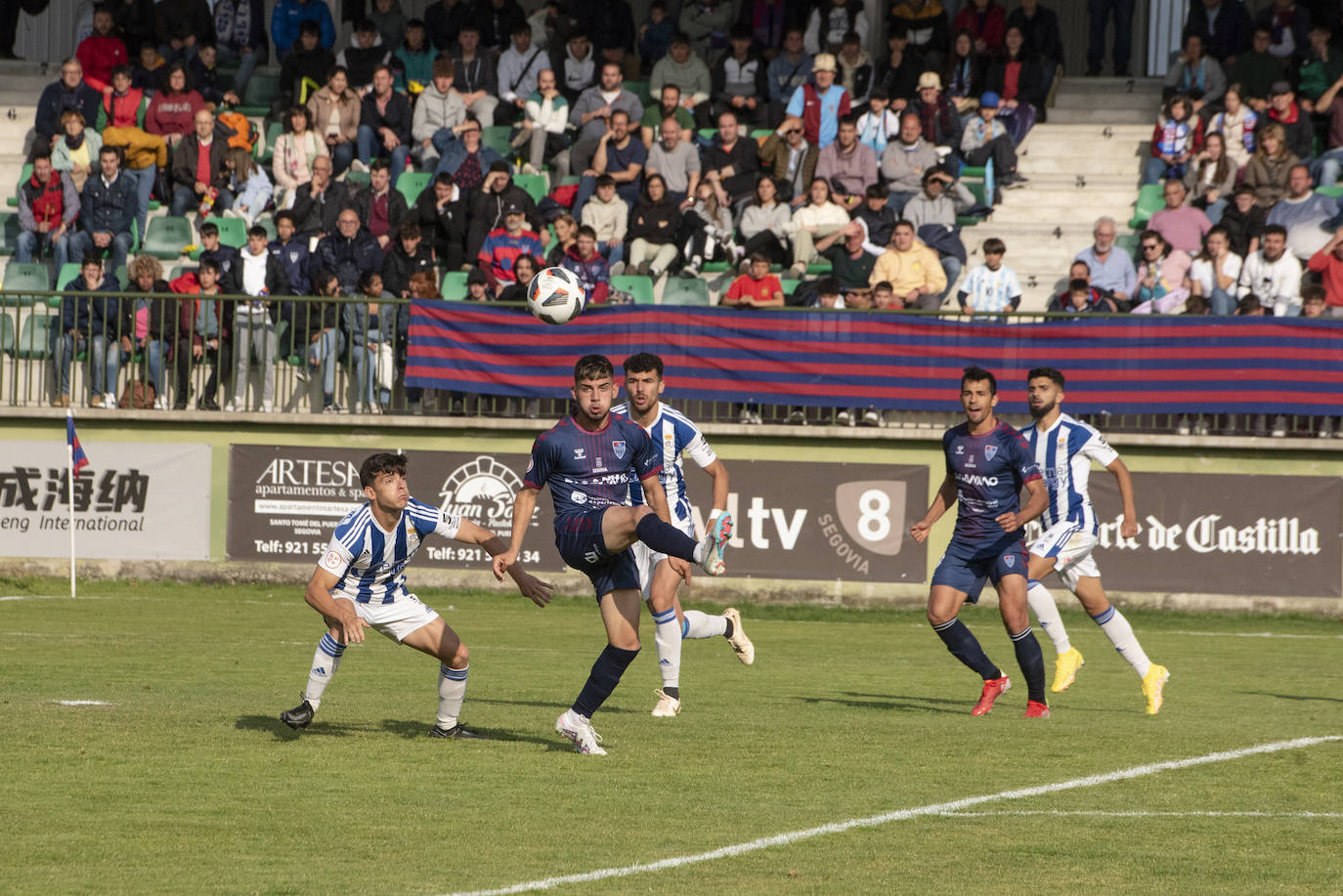 Empate sin goles entre Segoviana y Recreativo