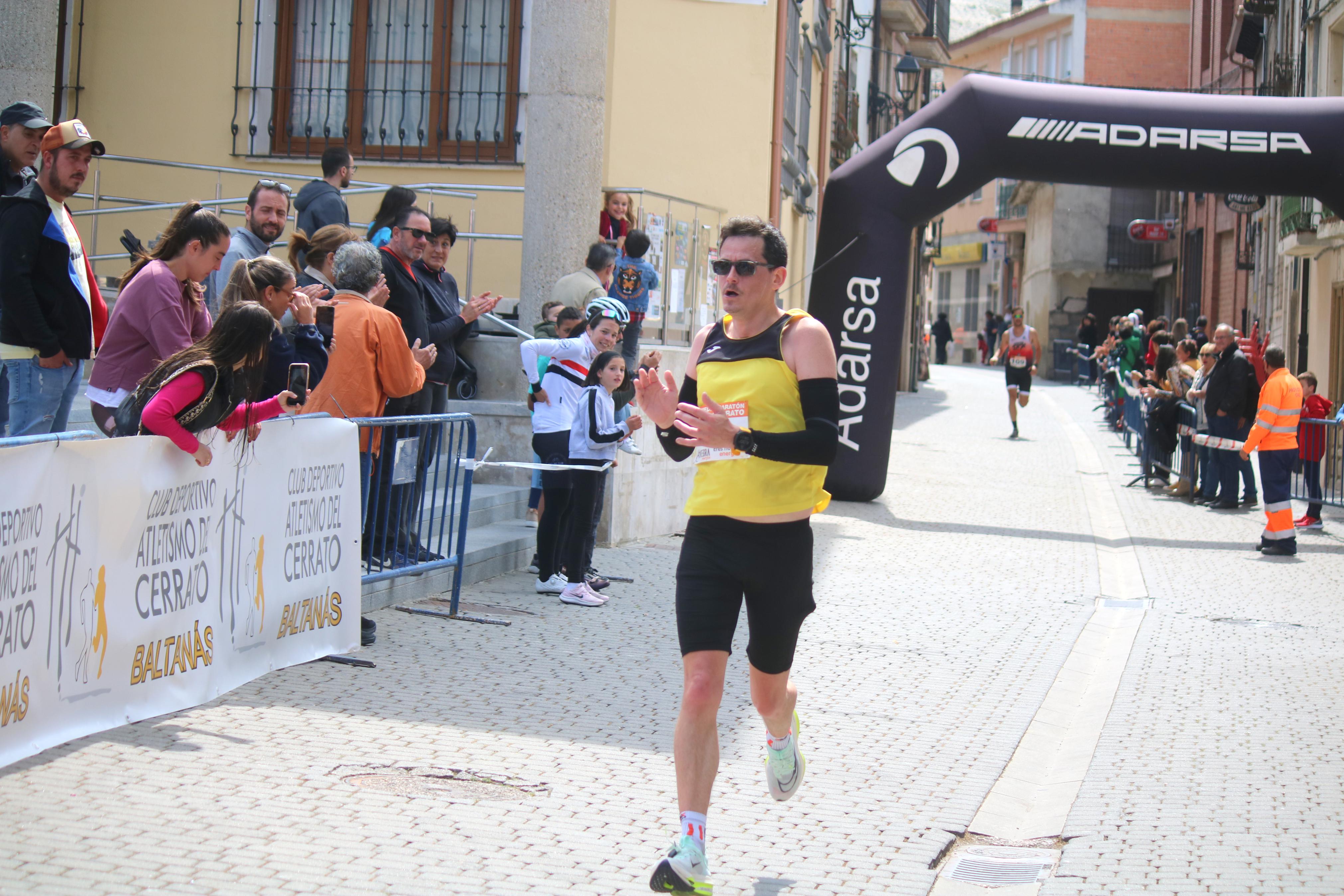 Javier Sangrador y Marta Medina reinan en la XXXVII Media Maratón del Cerrato