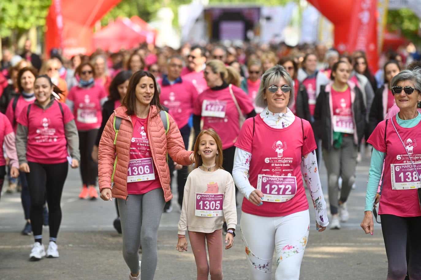 La VI Marcha y Carrera de las Mujeres toma Valladolid (y II)