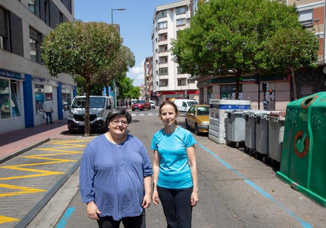 Teresa Cordro e Isabel González, del Puerto Chico.