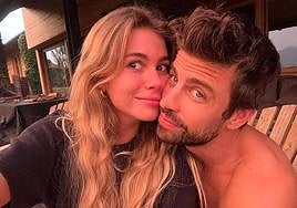 Piqué con Clara Chía.