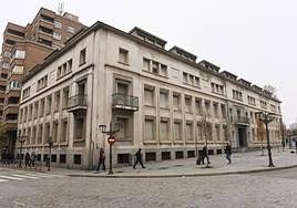 Colegio el Salvador en la plaza San Pablo donde finalizará la protesta