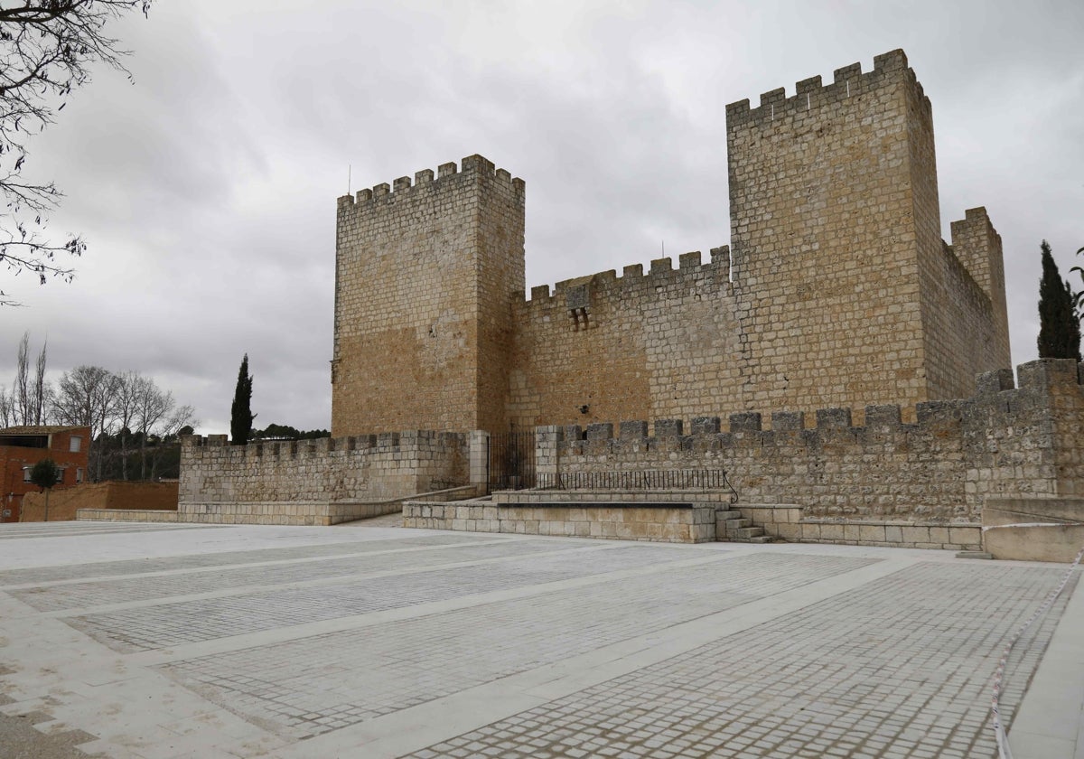 Castillo de Encinas de Esgueva actualmente.