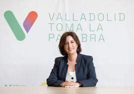 María Sánchez, candidata de Valladolid Toma la Palabra a la Alcaldía.