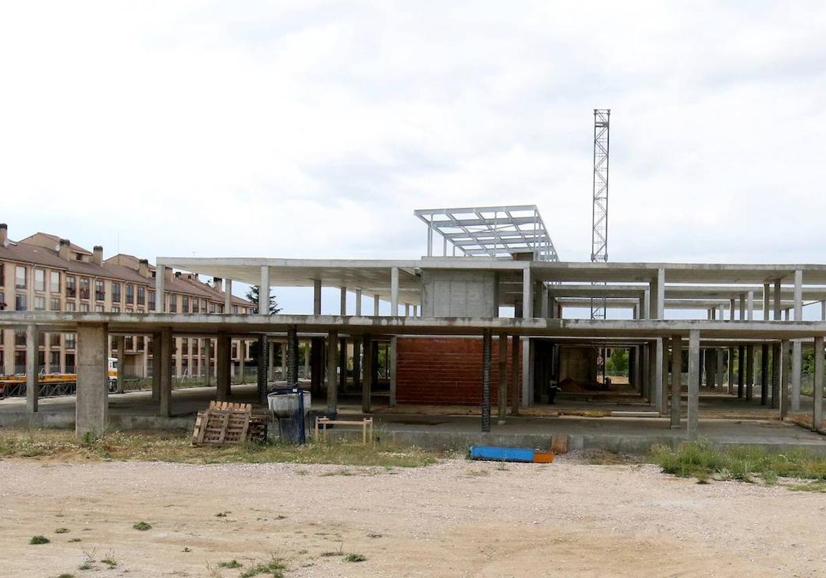 Estado de las obras de centro de salud de Nueva Segovia.