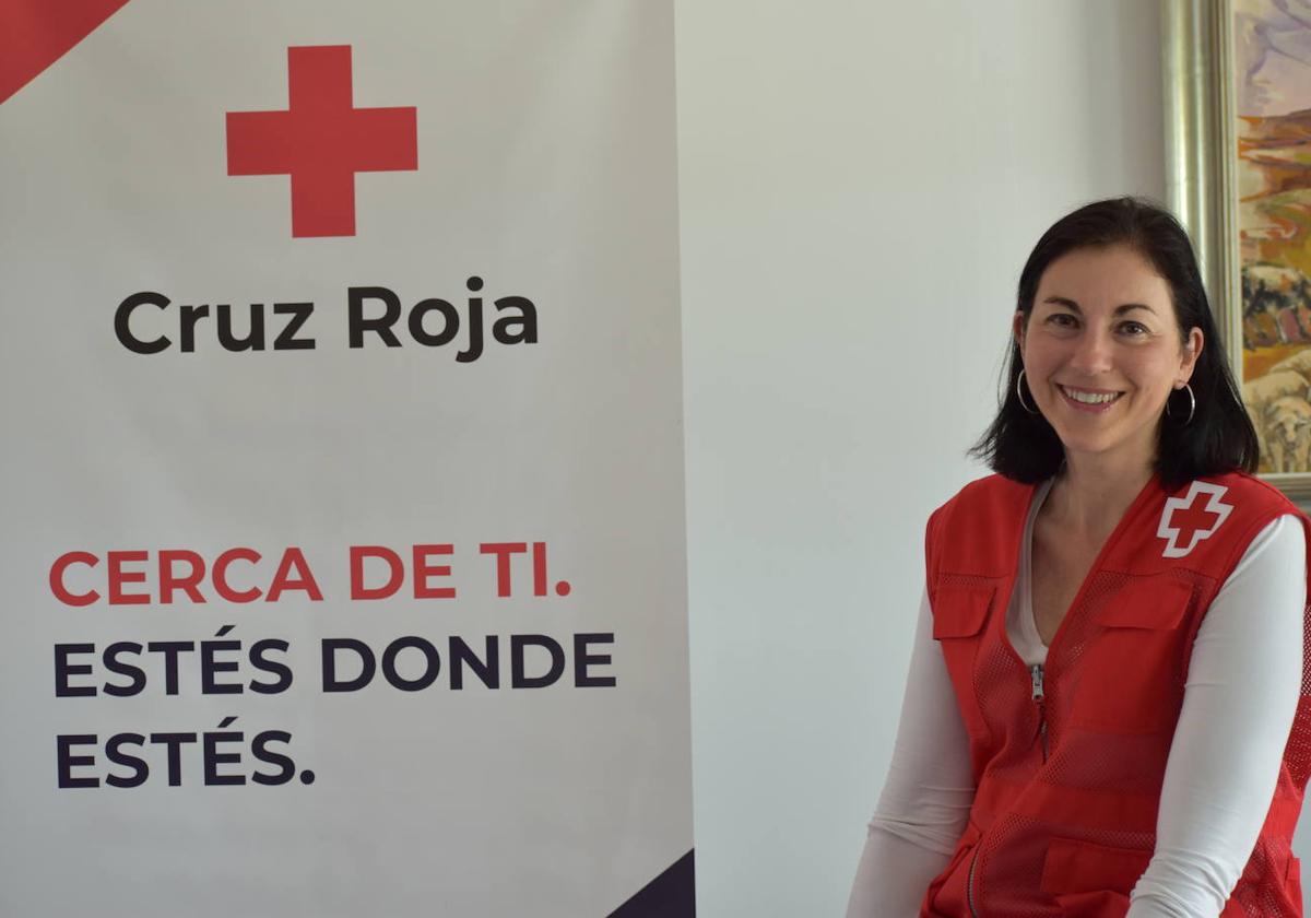 Ana María Pérez del Río, nueva presidenta de Cruz Roja Palencia.