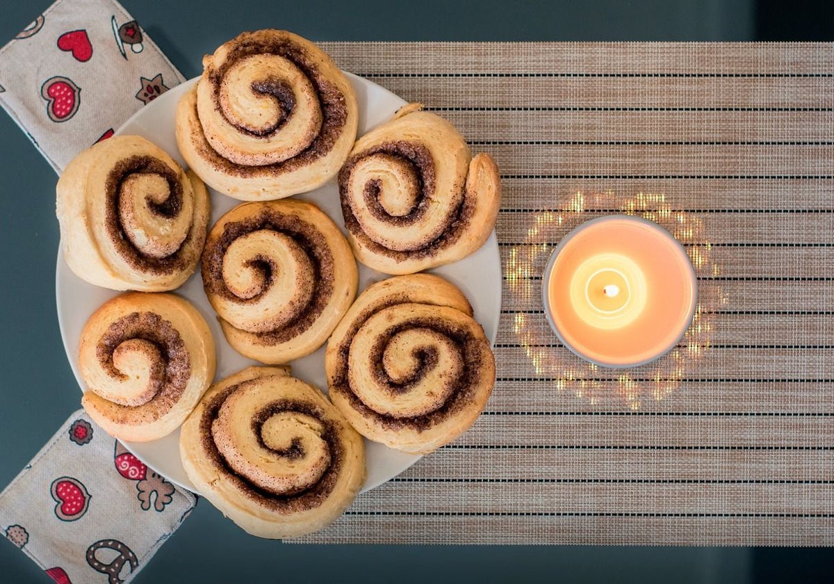 Deliciosos rollitos de canela