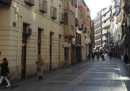 Calle Barrio y Mier, donde ocurrieron los hechos.