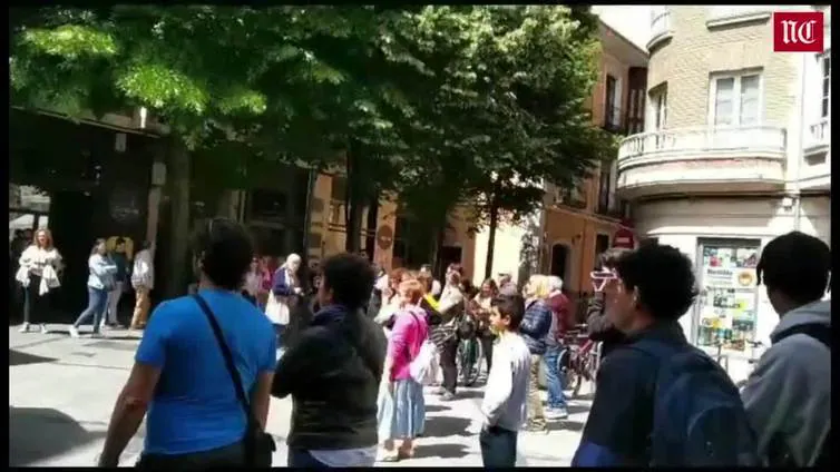 Espectáculo callejero del Teatro de Calle de Valladolid