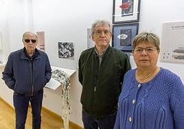 Armando Arenillas, Javier Redondo y Concha Gay.