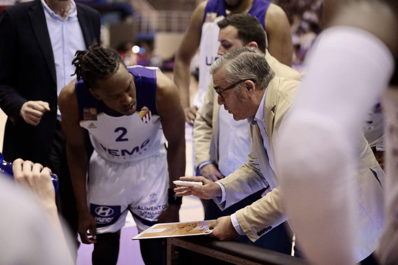 Las imágenes de la victoria del Real Valladolid Baloncesto