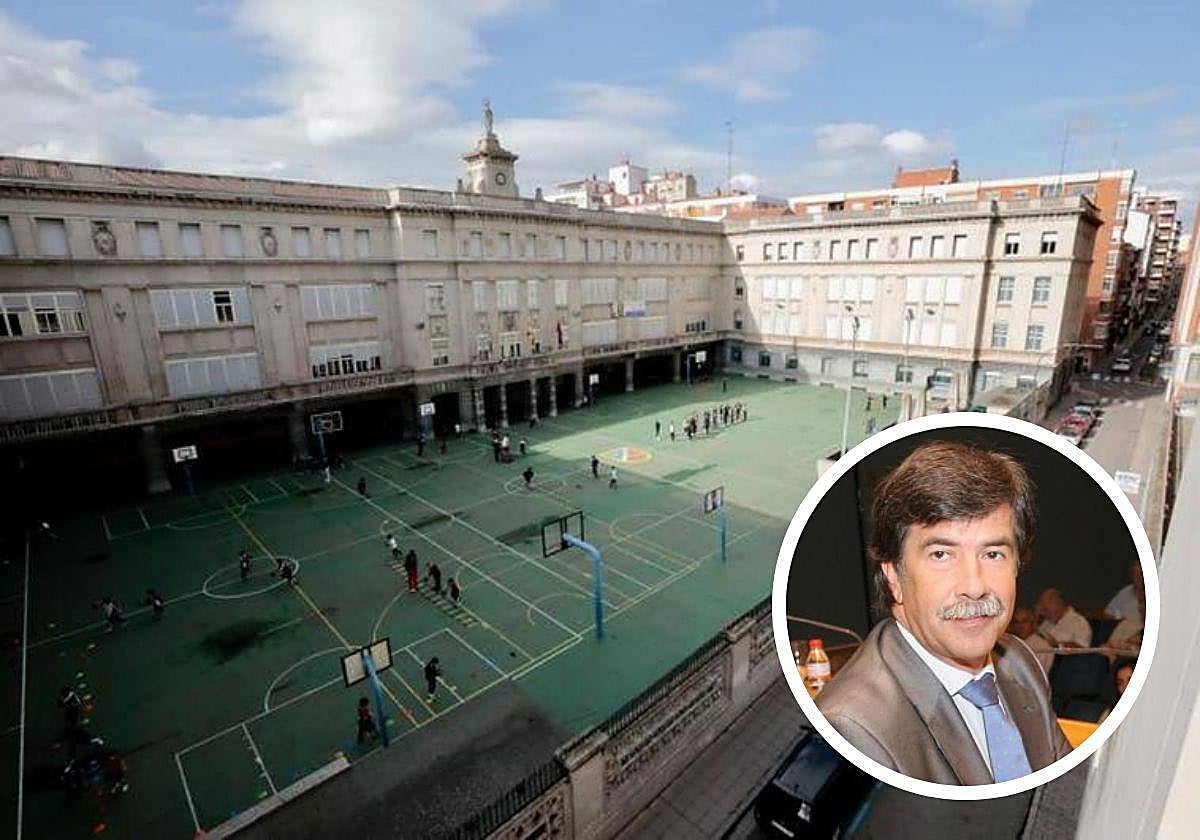 Instalaciones del colegio Lourdes de Valladolid.