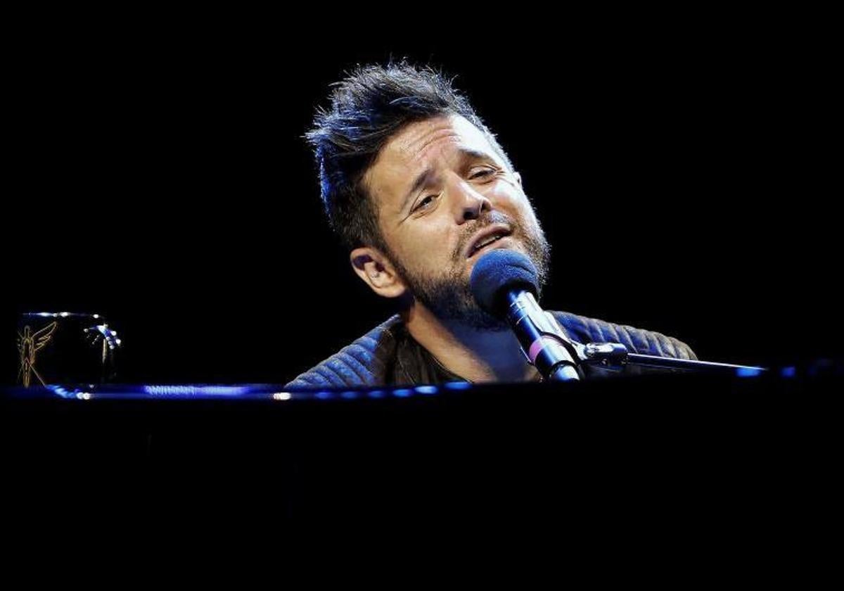 Pablo López en un concierto del festival 'Polo Music Festival'.