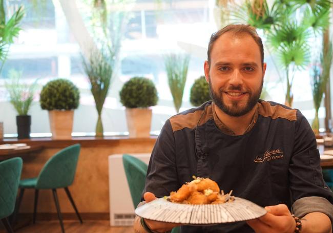 Marcos Velasco propone unas rabas que se salen de lo tradicional, de Rodaballo