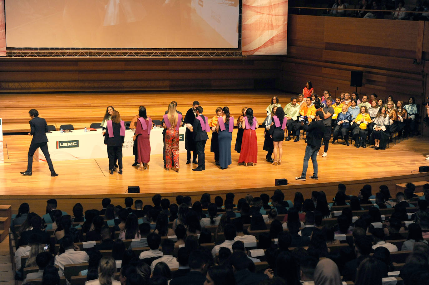 Imágenes de la graduación de la Universidad Europea Miguel de Cervantes