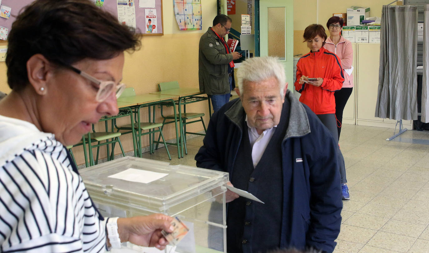 Jornada electoral en Segovia capital