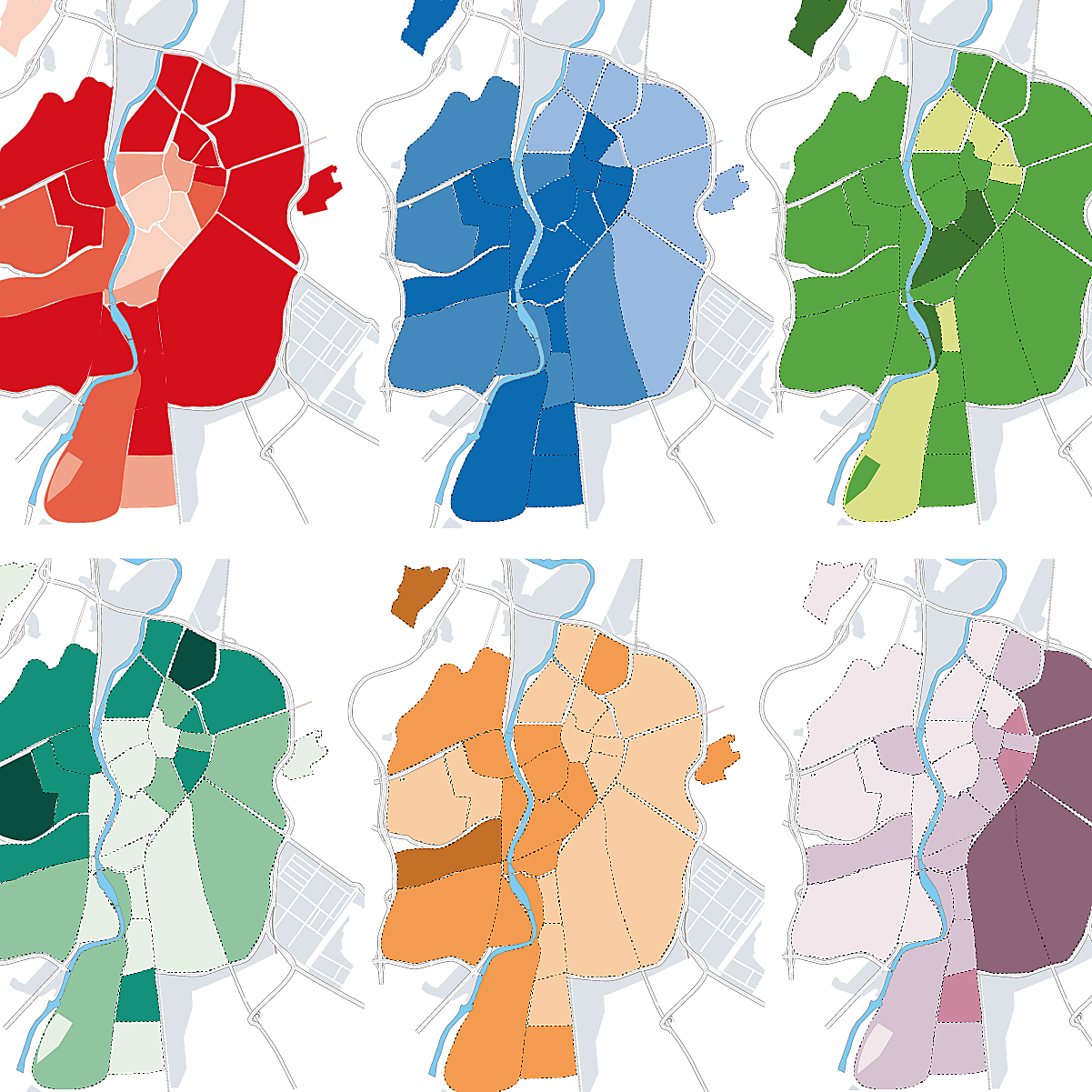 Así ha votado Valladolid barrio a barrio