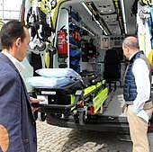 Entra en circulación el refuerzo de nuevas ambulancias para Segovia