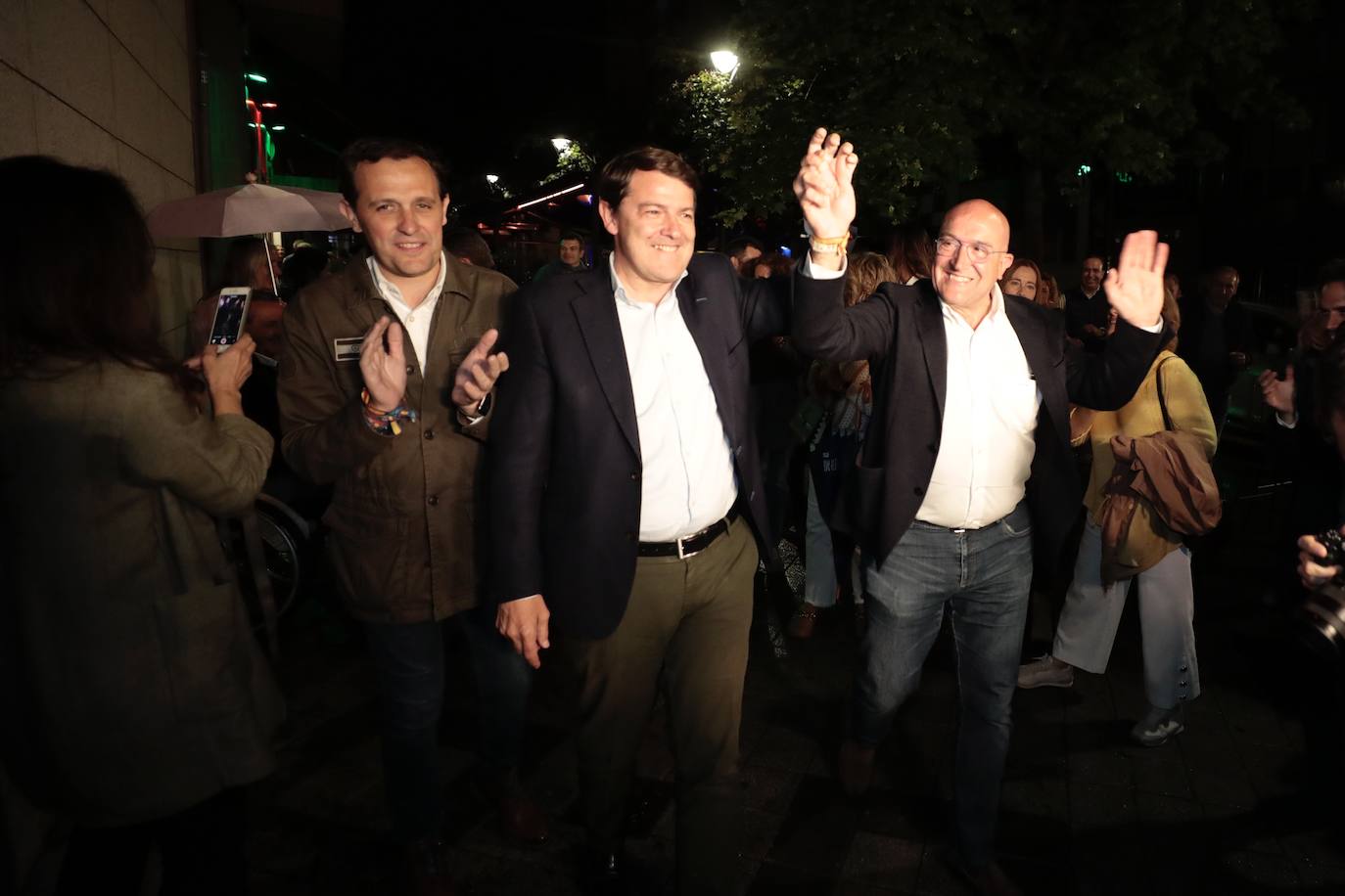 Cara y cruz del 28M en Valladolid