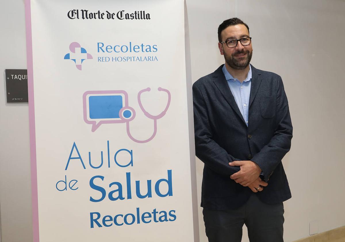 El doctor Francisco Muñiz del Servicio de Neumología del hospital Recoletas de Palencia.