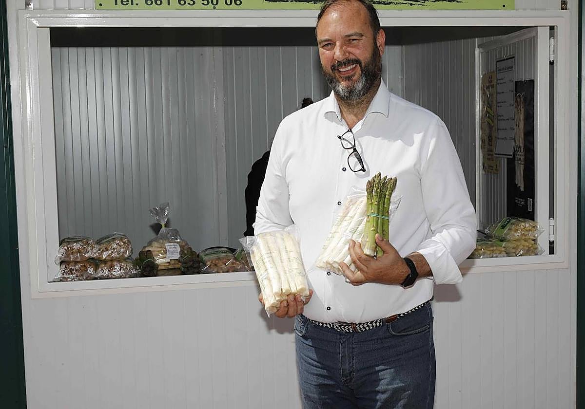 El alcalde de Tudela, Luis Javier Gómez.