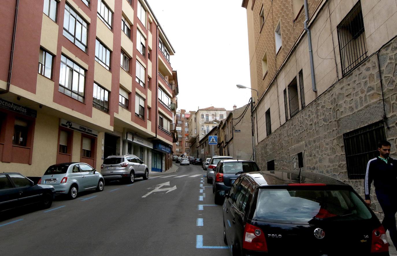 Calle Antonio Machado, donde está previsto uno de los convenios del Peahis.